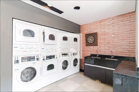 Studio para alugar com 41m², 1 quarto e 1 vagaLavanderia