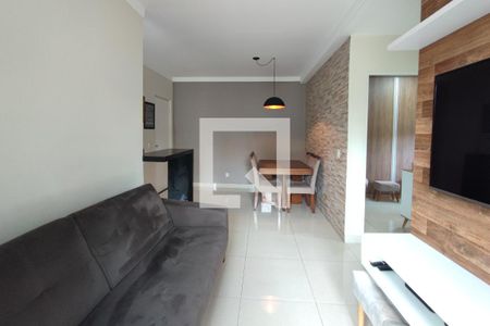 Sala de apartamento à venda com 2 quartos, 56m² em Vila Satúrnia, Campinas