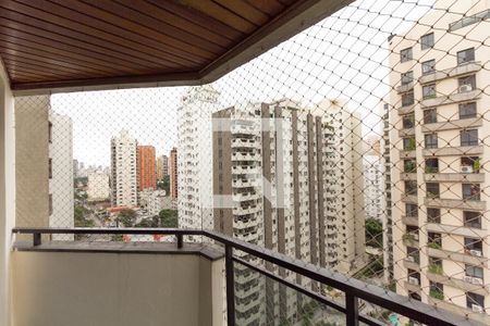 Sala varanda  de apartamento para alugar com 2 quartos, 100m² em Moema, São Paulo