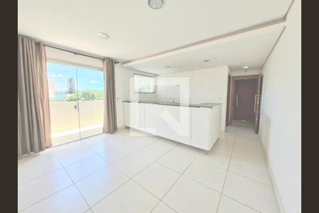 Sala/Cozinha de apartamento à venda com 2 quartos, 62m² em Várzea, Lagoa Santa