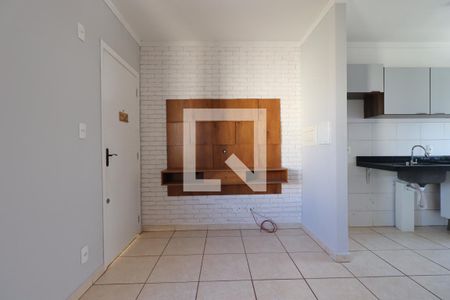 Sala/Cozinha de apartamento para alugar com 2 quartos, 42m² em Jardim Santa Cecilia - Bonfim Paulista, Ribeirão Preto
