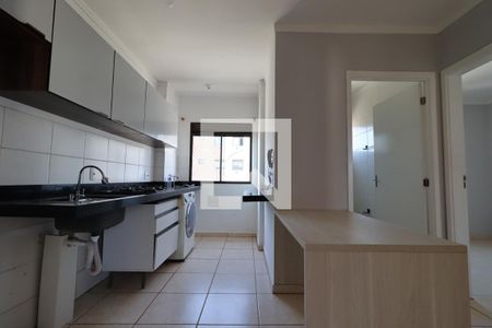 Sala/Cozinha de apartamento para alugar com 2 quartos, 42m² em Jardim Santa Cecilia - Bonfim Paulista, Ribeirão Preto