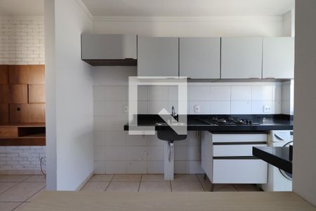 Sala/Cozinha de apartamento para alugar com 2 quartos, 42m² em Jardim Santa Cecilia - Bonfim Paulista, Ribeirão Preto