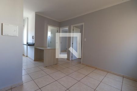 Sala/Cozinha de apartamento para alugar com 2 quartos, 42m² em Jardim Santa Cecilia - Bonfim Paulista, Ribeirão Preto