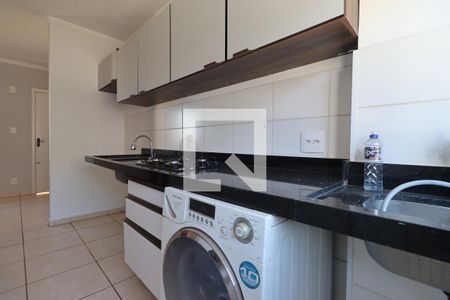 Sala/Cozinha de apartamento para alugar com 2 quartos, 42m² em Jardim Santa Cecilia - Bonfim Paulista, Ribeirão Preto
