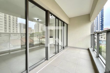 Varanda de kitnet/studio à venda com 1 quarto, 37m² em Vila Monte Alegre, São Paulo