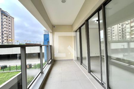 Varanda de kitnet/studio à venda com 1 quarto, 37m² em Vila Monte Alegre, São Paulo