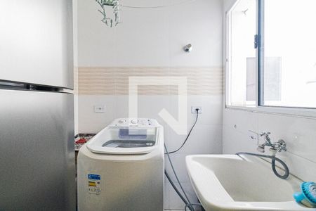 Sala e Cozinha e Área de Serviço de apartamento à venda com 2 quartos, 38m² em Vila Gustavo, São Paulo