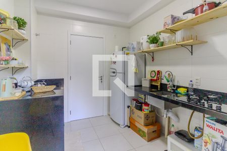 Cozinha de apartamento à venda com 2 quartos, 44m² em Barra Funda, São Paulo