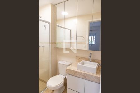 Apartamento para alugar com 65m², 2 quartos e 1 vaga Apartamento para alugar com 65m², 2 quartos e 1 vagaBanheiro da suíte