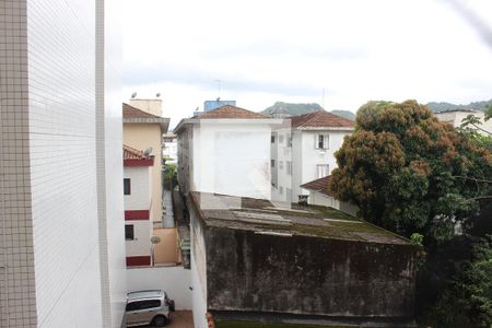 Vista da Sacada da Sala de apartamento para alugar com 2 quartos, 74m² em Centro, São Vicente