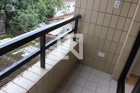 Sacada da Sala de apartamento para alugar com 2 quartos, 74m² em Centro, São Vicente