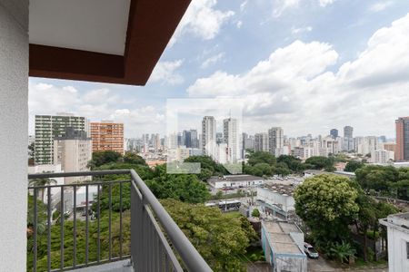 Varanda da Sala de apartamento para alugar com 2 quartos, 57m² em Santo Amaro, São Paulo