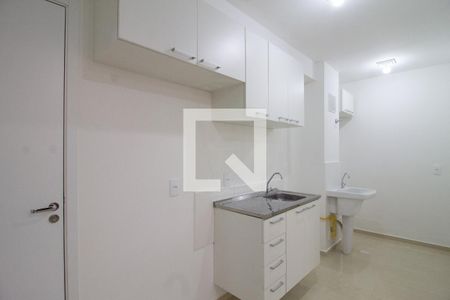 Apartamento para alugar com 36m², 2 quartos e sem vaga Apartamento para alugar com 36m², 2 quartos e sem vagaCozinha e Área de Serviço