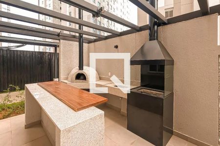 Apartamento para alugar com 36m², 2 quartos e sem vaga Apartamento para alugar com 36m², 2 quartos e sem vagaÁrea comum - Churrasqueira