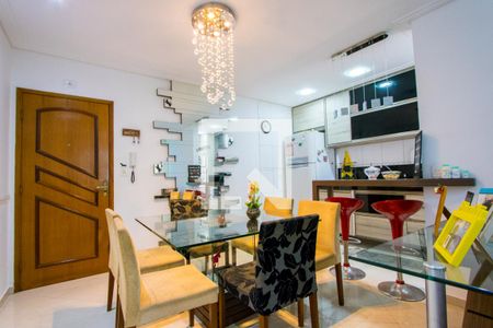 Sala de apartamento à venda com 2 quartos, 68m² em Vila Pires, Santo André