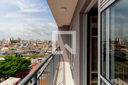 Apartamento para alugar com 28m², 1 quarto e sem vagaVaranda