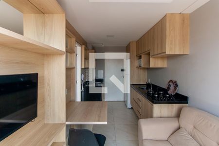 Sala de apartamento para alugar com 1 quarto, 28m² em Vila Tolstoi, São Paulo