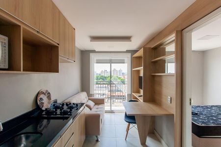 Sala de apartamento para alugar com 1 quarto, 28m² em Vila Tolstoi, São Paulo