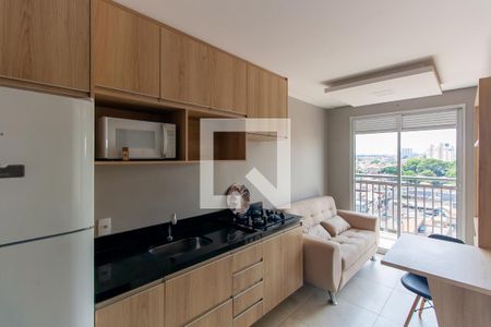 Sala de apartamento para alugar com 1 quarto, 28m² em Vila Tolstoi, São Paulo