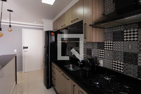Cozinha Americana anexa a Sala de apartamento para alugar com 2 quartos, 57m² em Interlagos, São Paulo