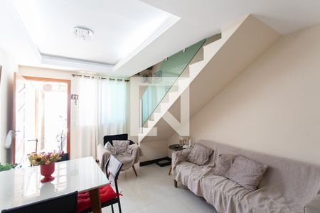 Sala de casa para alugar com 2 quartos, 98m² em Candelária, Belo Horizonte