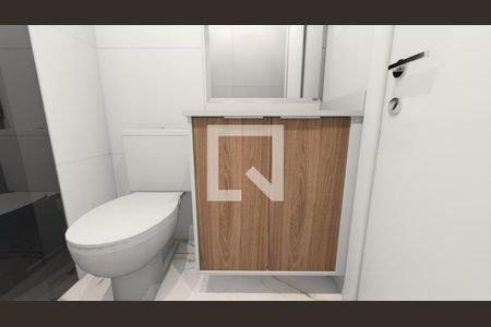 Apartamento à venda com 31m², 1 quarto e 1 vagaPlanejados banheiro