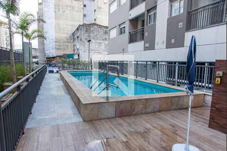 Apartamento à venda com 38m², 1 quarto e 1 vagaPiscina