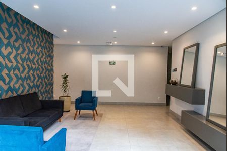 Apartamento à venda com 38m², 1 quarto e 1 vagaHall social