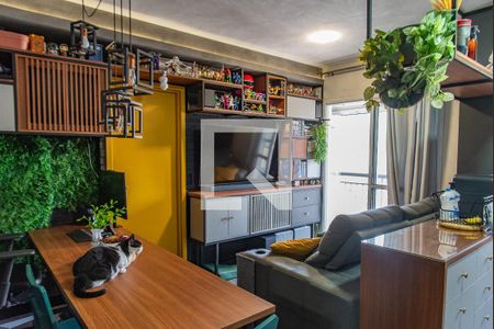 Sala de apartamento à venda com 1 quarto, 38m² em Liberdade, São Paulo