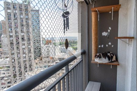 Varanda de apartamento à venda com 1 quarto, 38m² em Liberdade, São Paulo