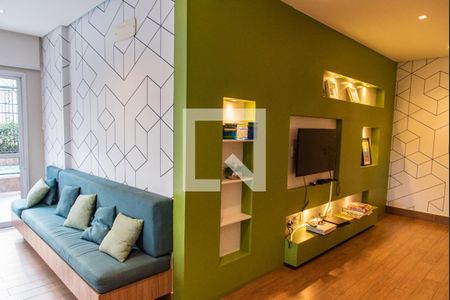 Apartamento à venda com 38m², 1 quarto e 1 vagaÁrea comum - Sala de jogos