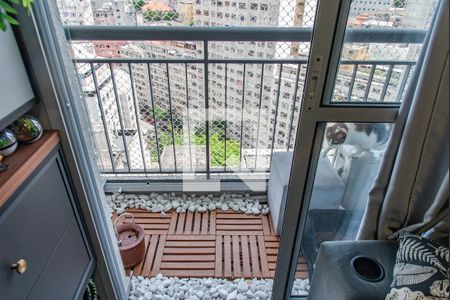 Varanda de apartamento à venda com 1 quarto, 38m² em Liberdade, São Paulo