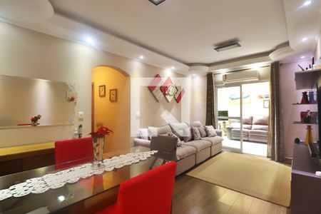 Sala de apartamento à venda com 3 quartos, 125m² em Campestre, Santo André