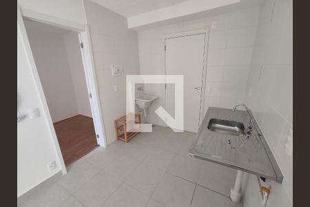 Cozinha / Lavanderia de apartamento para alugar com 1 quarto, 31m² em Bom Retiro, São Paulo