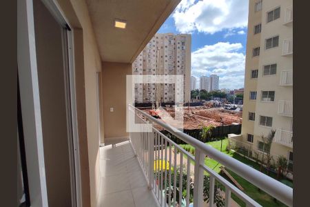 Apartamento para alugar com 31m², 1 quarto e sem vagaVaranda do Quarto