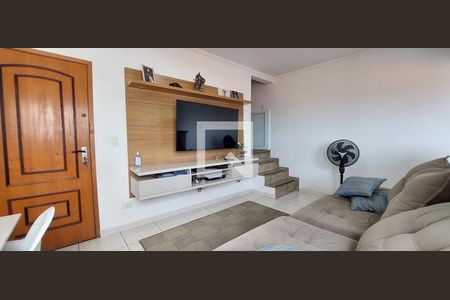 Sala de apartamento à venda com 2 quartos, 136m² em Vila Metalúrgica, Santo André