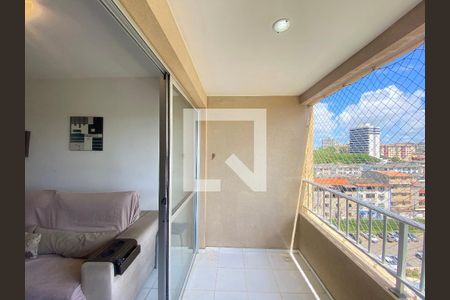 Varanda da Sala de apartamento para alugar com 2 quartos, 61m² em Boca do Rio, Salvador