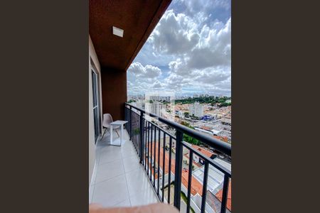 Varanda da Sala de kitnet/studio para alugar com 1 quarto, 29m² em Jardim da Glória, São Paulo