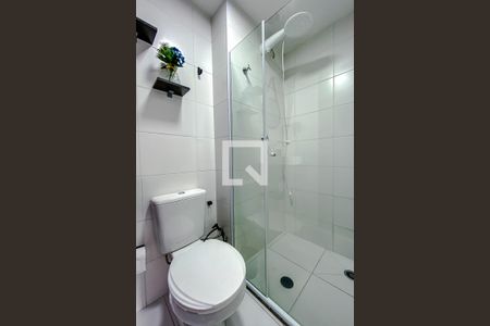 Studio para alugar com 29m², 1 quarto e sem vagaBanheiro da Suíte