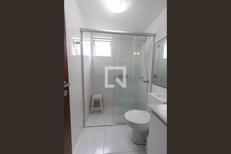 Banheiro Social de apartamento para alugar com 1 quarto, 36m² em Alto da Glória, Curitiba
