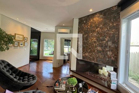 Sala de casa de condomínio à venda com 4 quartos, 597m² em Alphaville, Santana de Parnaíba