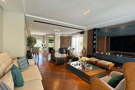 Sala de casa de condomínio à venda com 4 quartos, 597m² em Alphaville, Santana de Parnaíba