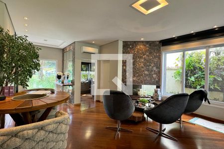 Sala de casa de condomínio à venda com 4 quartos, 597m² em Alphaville, Santana de Parnaíba