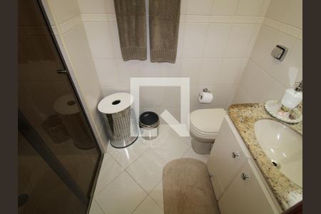 Casa de condomínio à venda com 125m², 3 quartos e 2 vagasBanheiro da Suíte