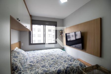 Quarto 1 - Suite de apartamento à venda com 2 quartos, 55m² em Santo Amaro, São Paulo