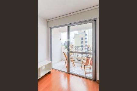 Sala de apartamento para alugar com 1 quarto, 49m² em Cidade Monções, São Paulo