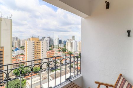 Varanda da Sala de apartamento para alugar com 1 quarto, 49m² em Cidade Monções, São Paulo