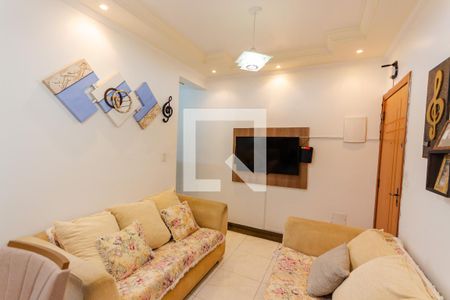 Sala de apartamento para alugar com 2 quartos, 54m² em Vila Metalurgica, Santo André