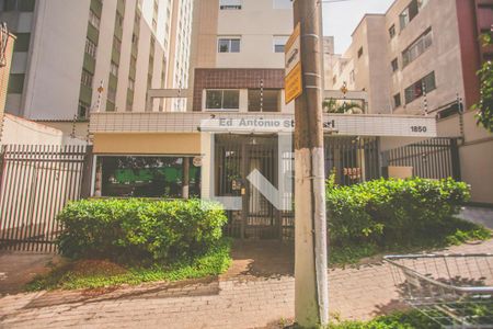 Apartamento para alugar com 38m², 1 quarto e 1 vagaFachada